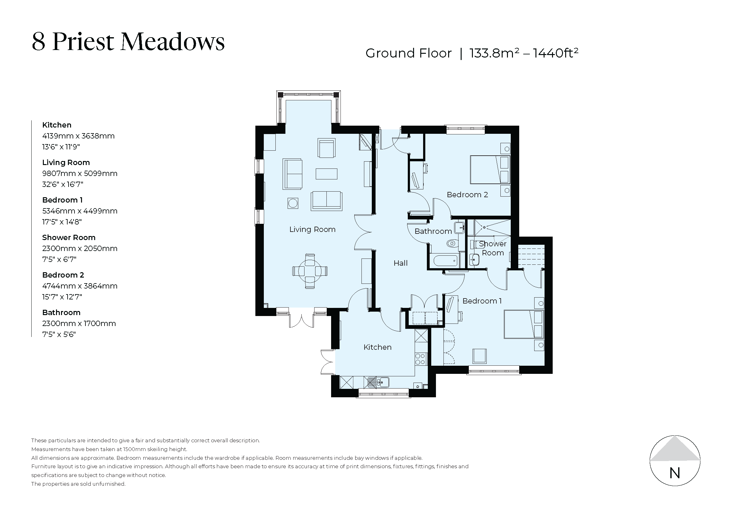 8 Priest Meadows floorplan