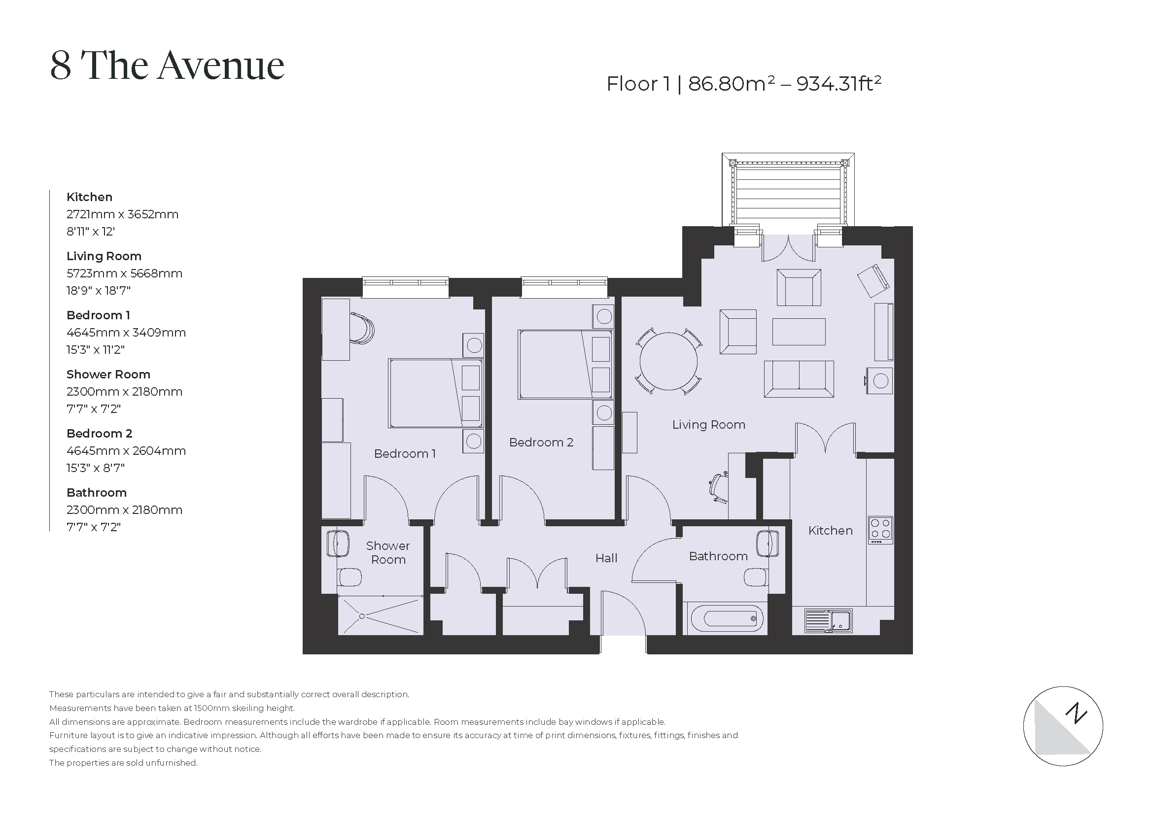 8 The Avenue floorplan