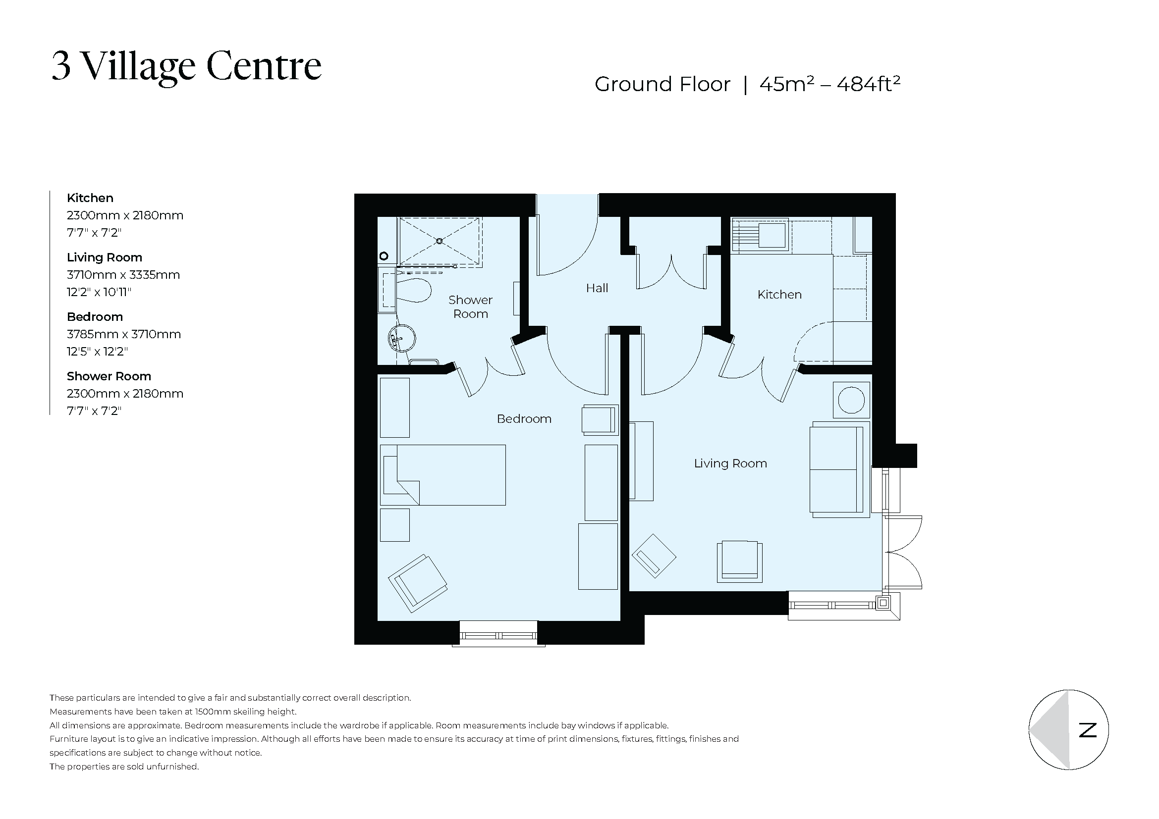 Rental floorplan