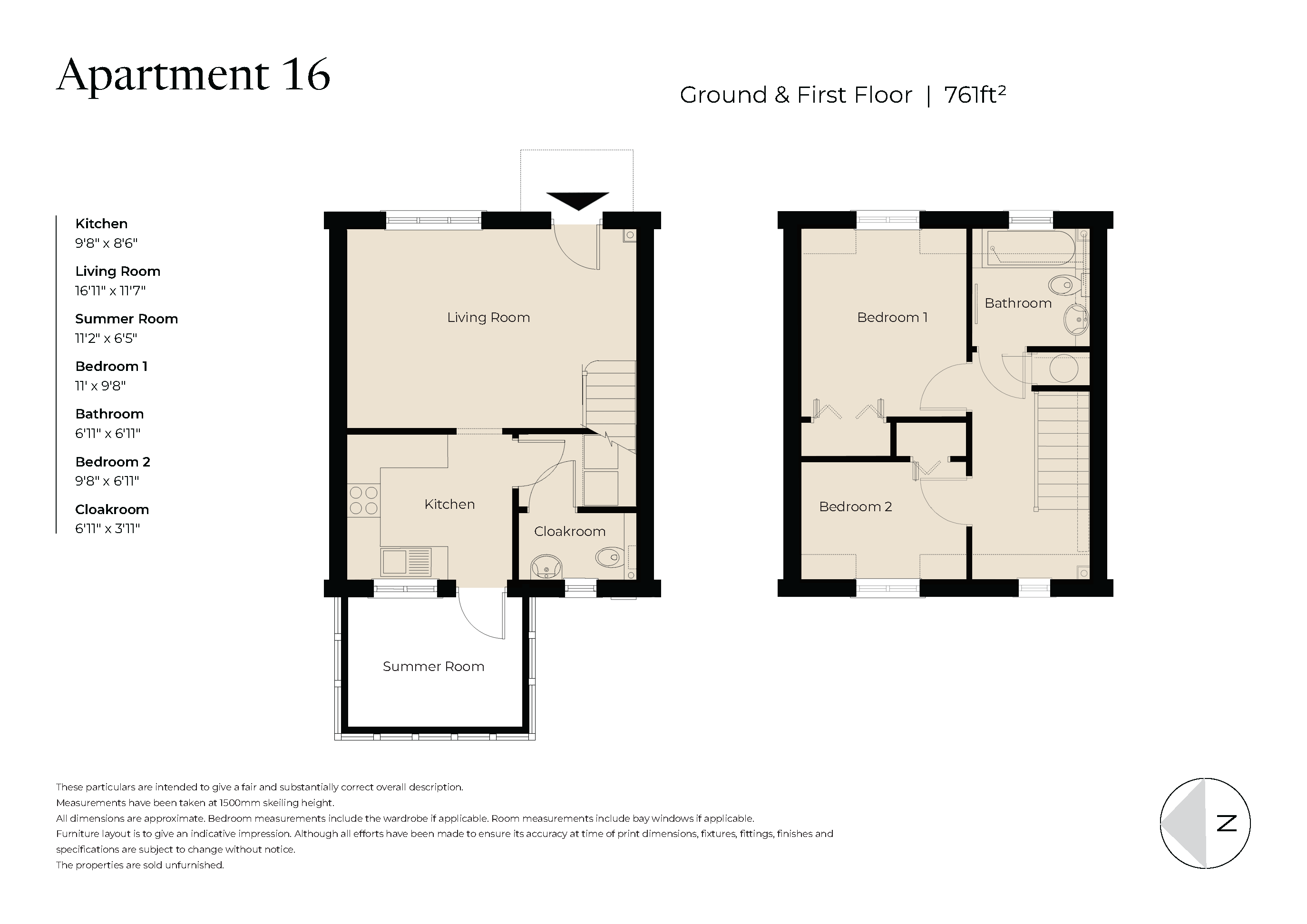 16 floorplan