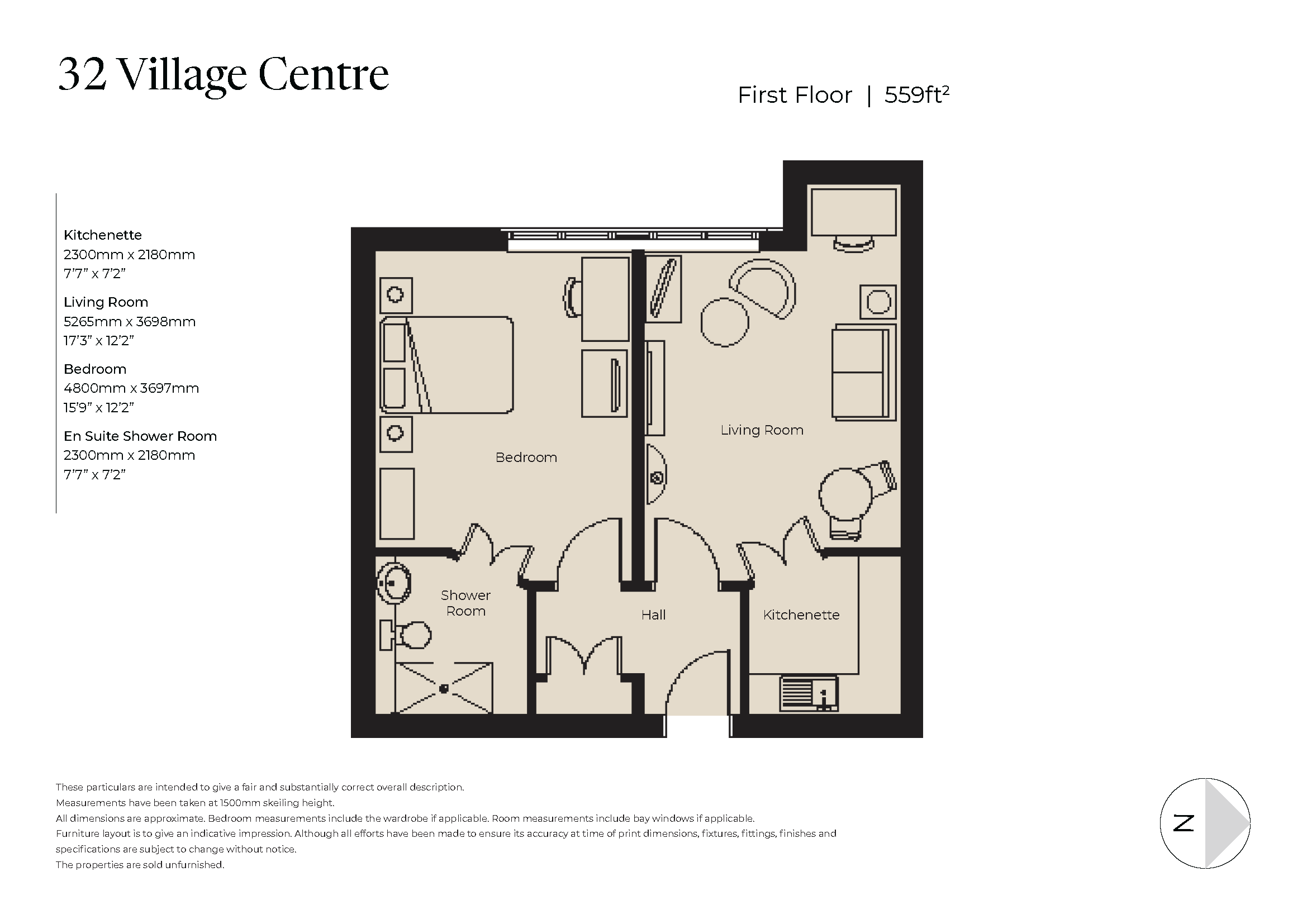 No. 32 Village Centre, Letcombe Regis Floorplan