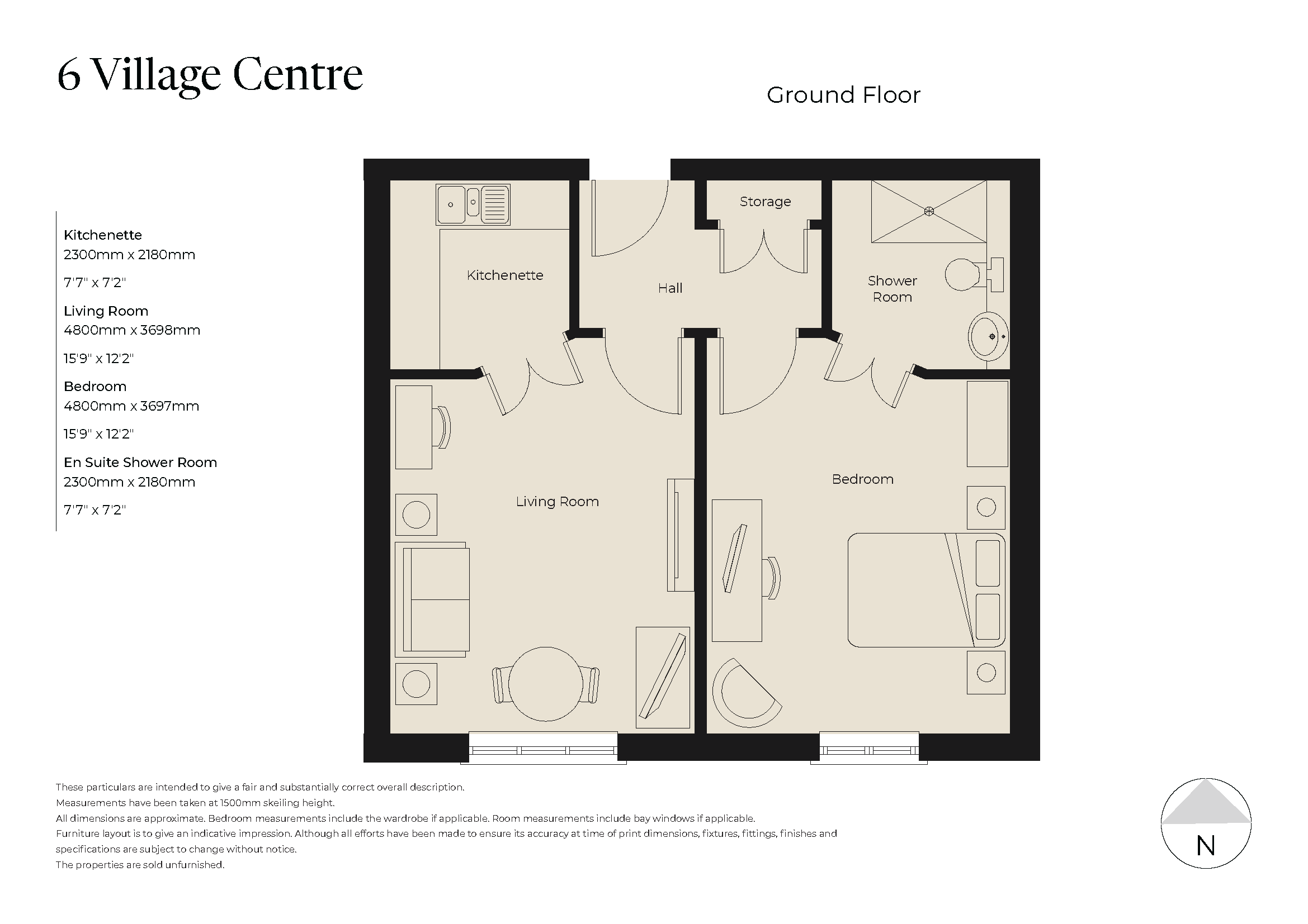 No.6 Village Centre Letcombe Regis Floorplan