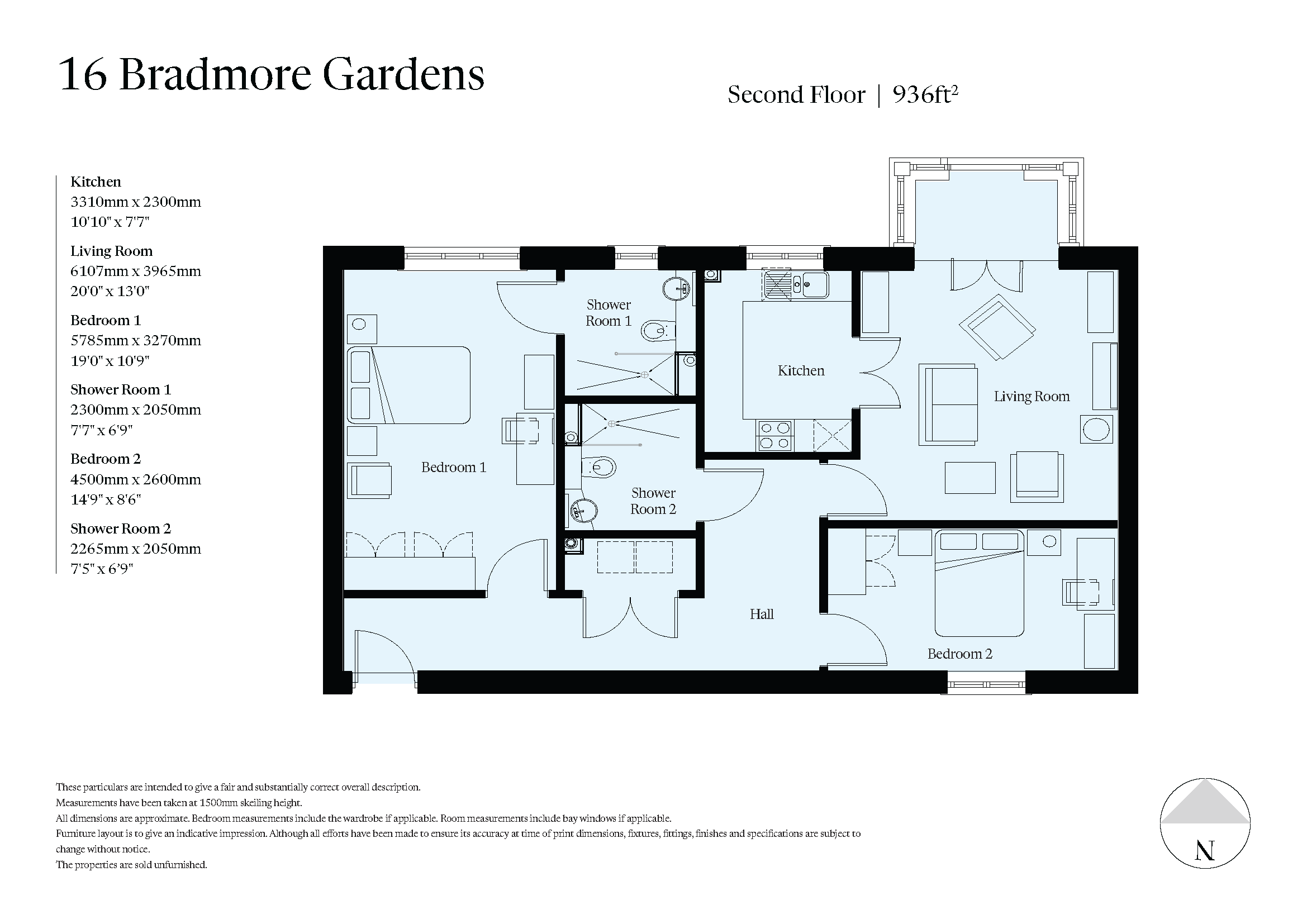 16 Bradmore Gardens Floorplan