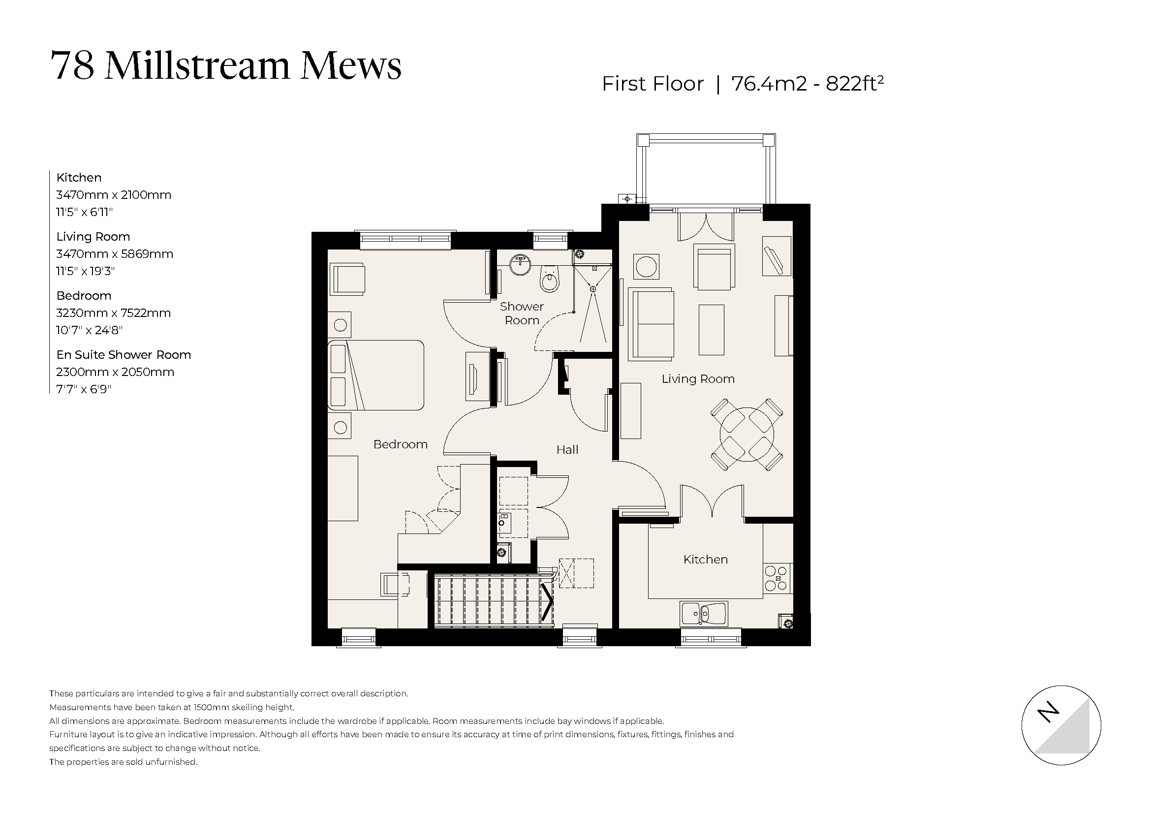 78 Millstream Mews Floorplan