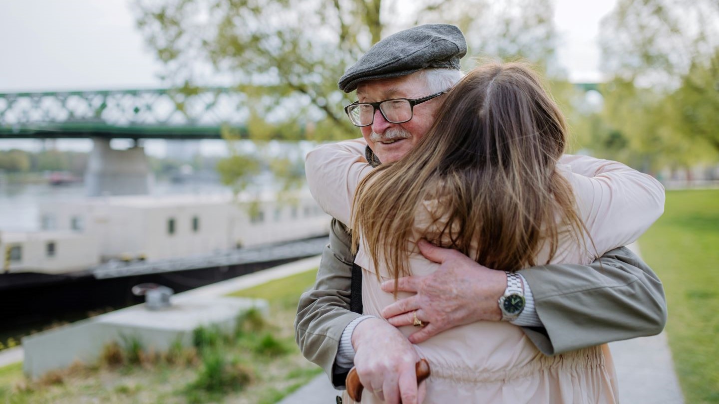 Father and daughter
