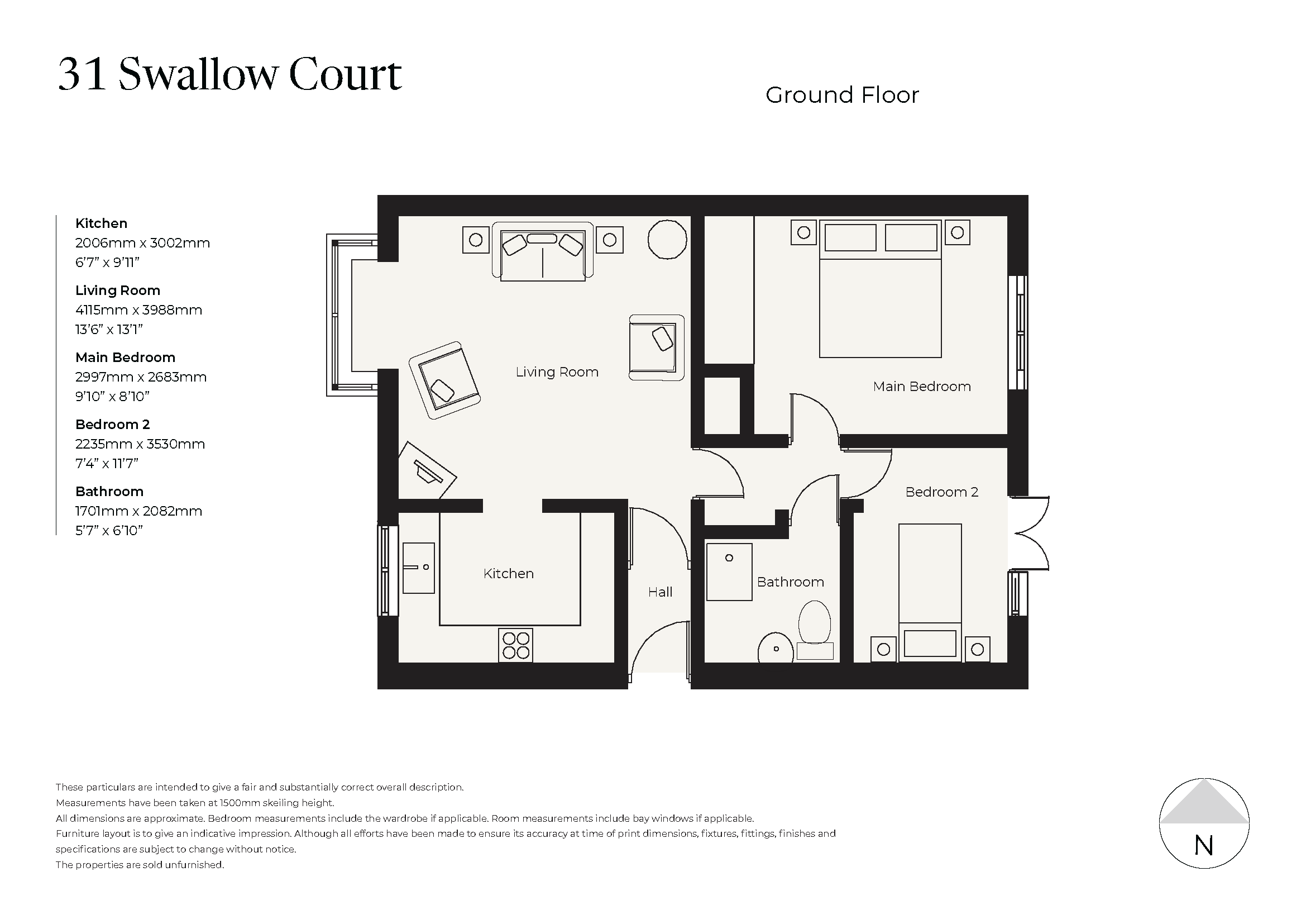 31 Swallow Court Floorplan
