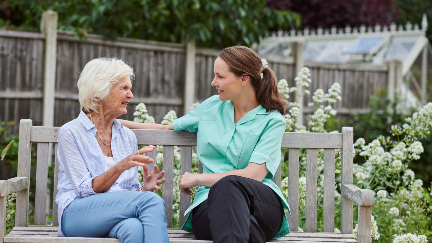 Resident and carer