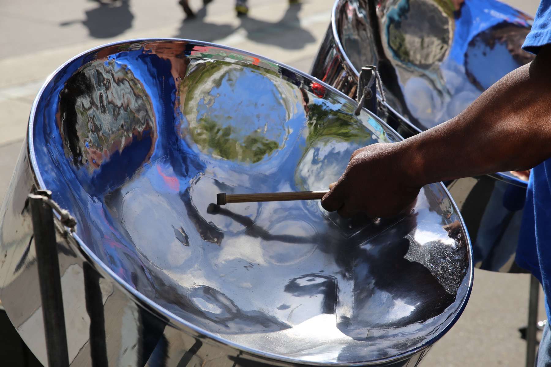 Steel pan music