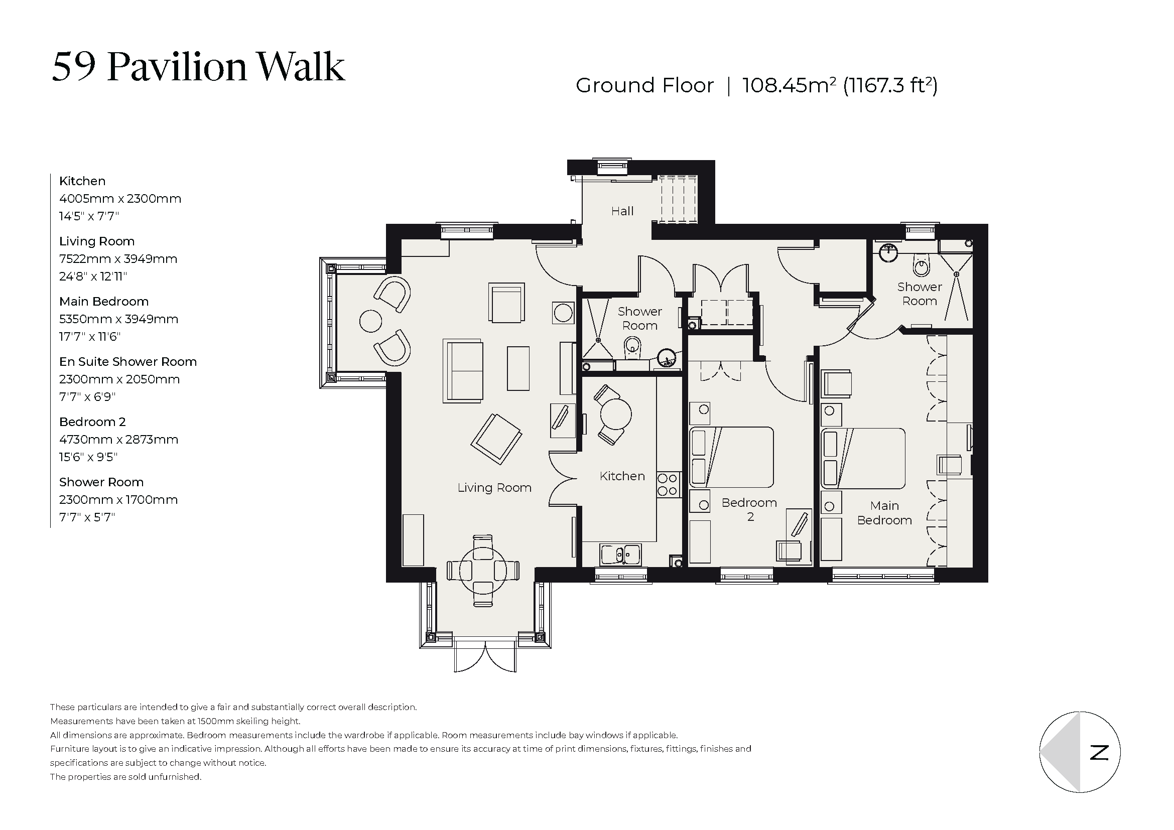59 Pavilion Walk Floorplan