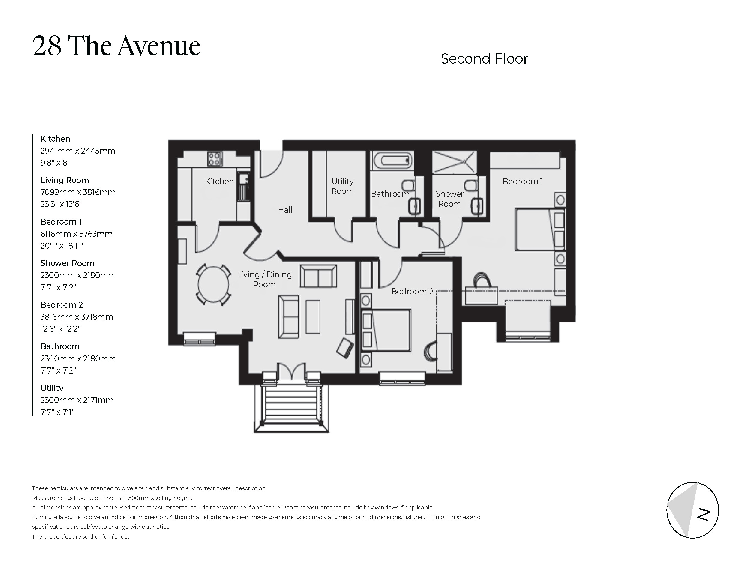 28 The Avenue Floorplan