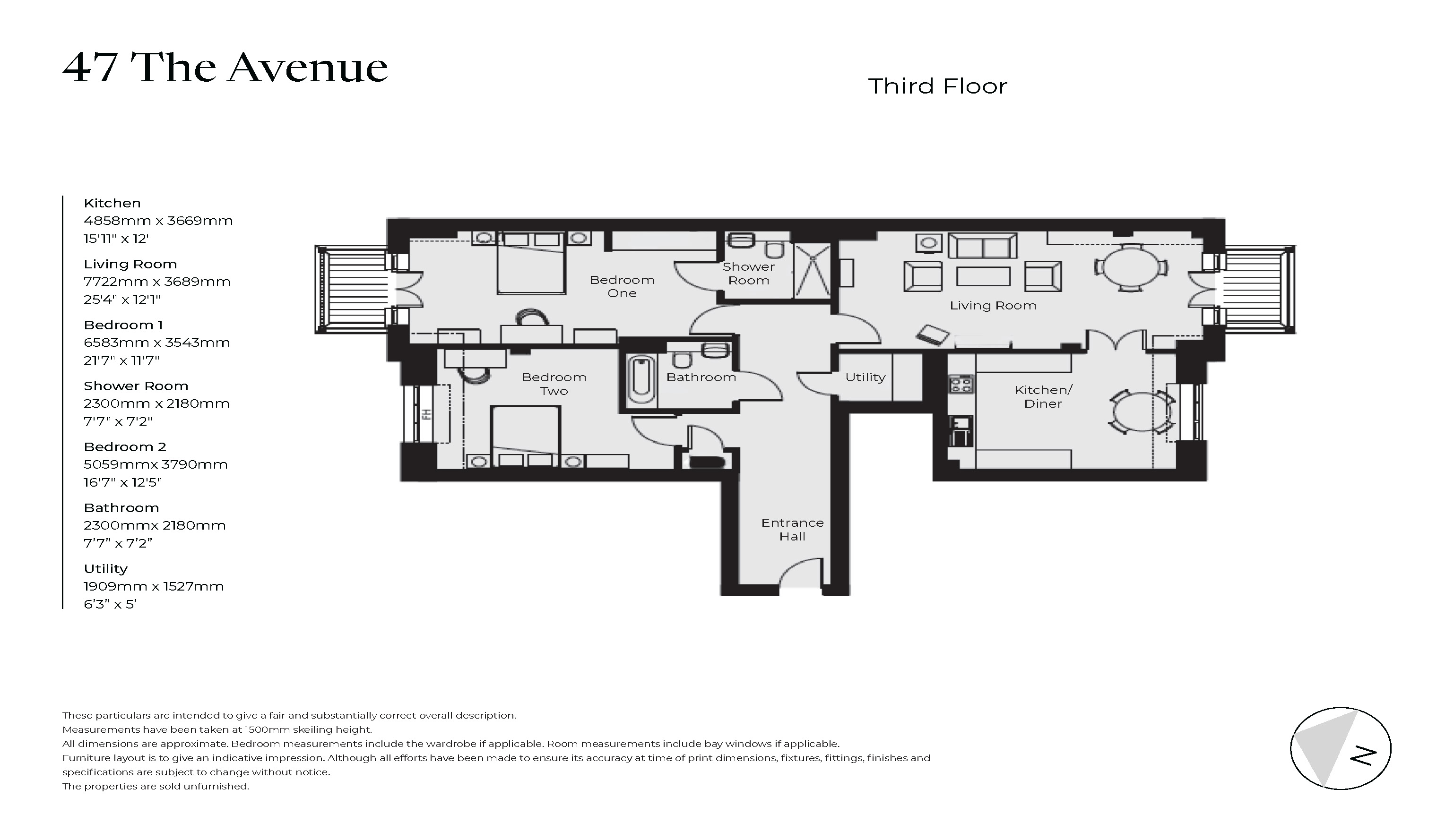 47 The Avenue Floorplan