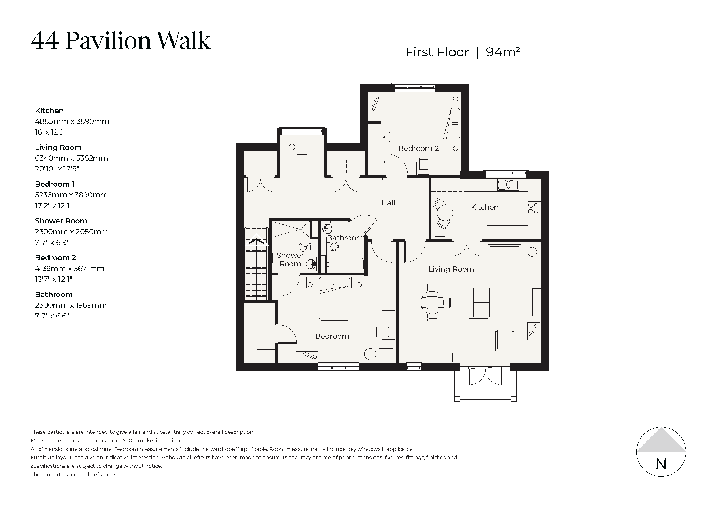 44 Pavilion Walk Floorplan