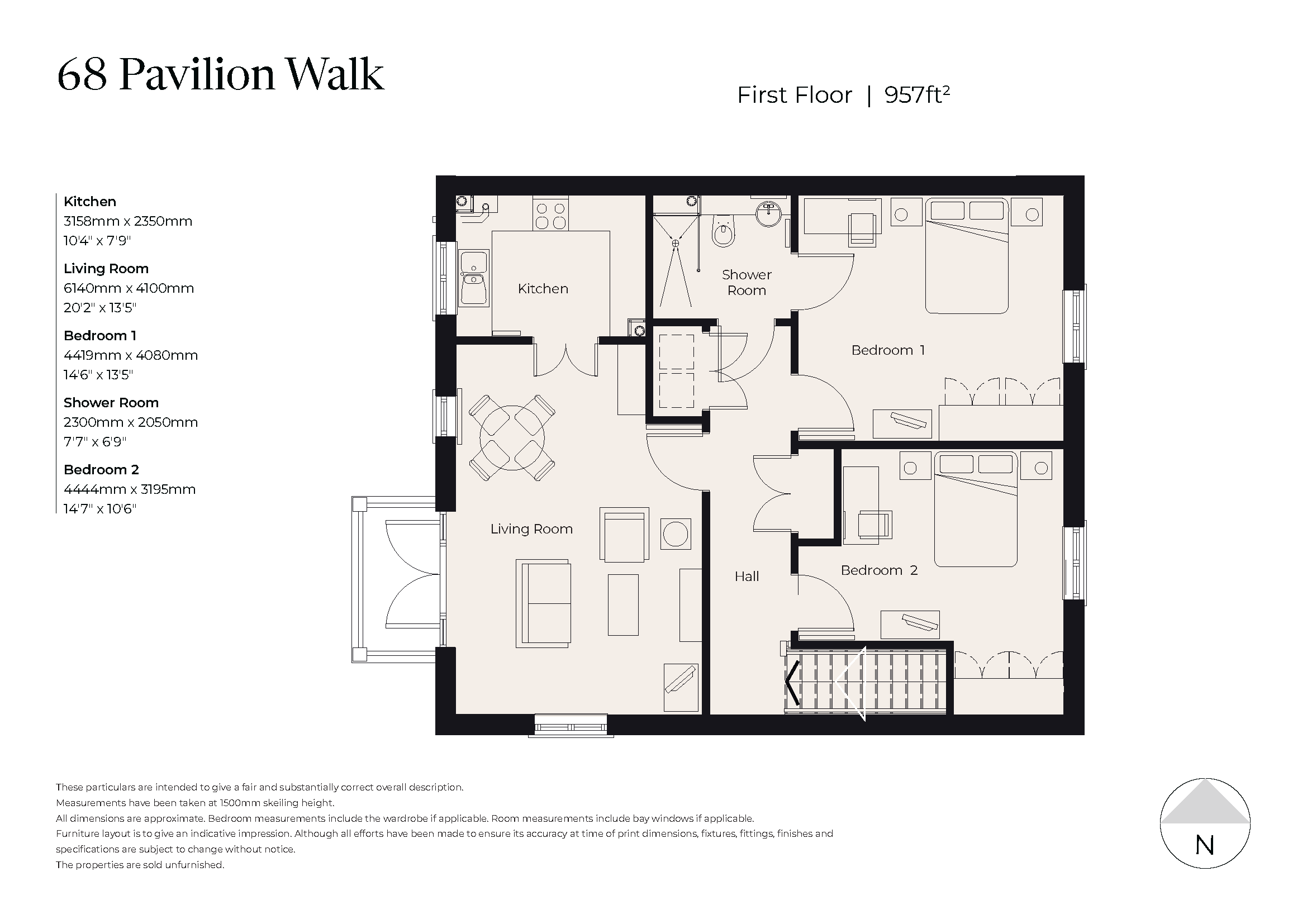 68 Pavilion Walk Floorplan