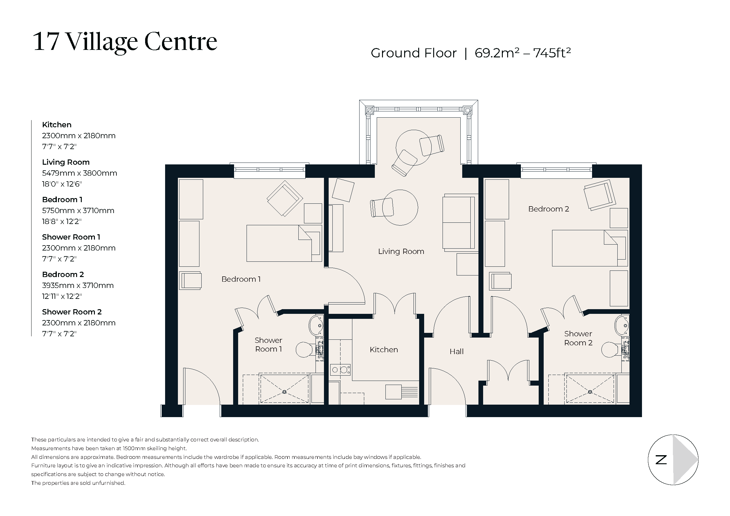 No. 17 Village Centre Richmond Villages Witney Floorplan