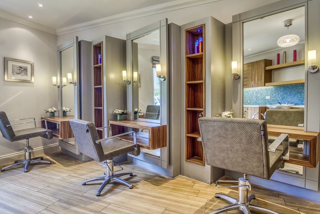 Hair salon and therapy room