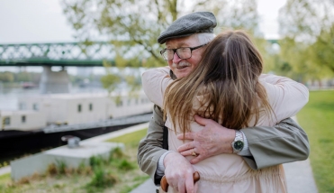 Father and daughter