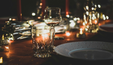 Glasses and plates