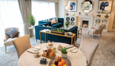 Luxury open plan retirement apartment