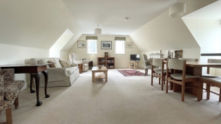 Open plan living room