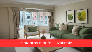 Living Room with Offer Banner