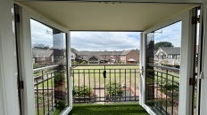 Balcony doors