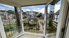 Large balcony