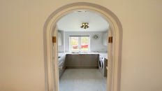 Doorway to kitchen