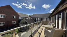 Large balcony
