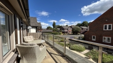 Large balcony