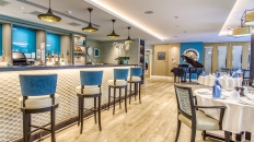 Restaurant and bar